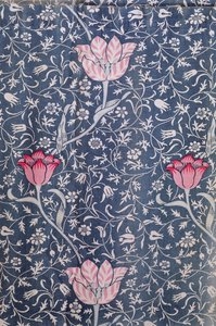 「メドウェイ」デザイン、1885年（プリントコットン） 作： William Morris